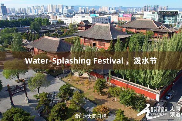 Water-Splashing Festival ，泼水节